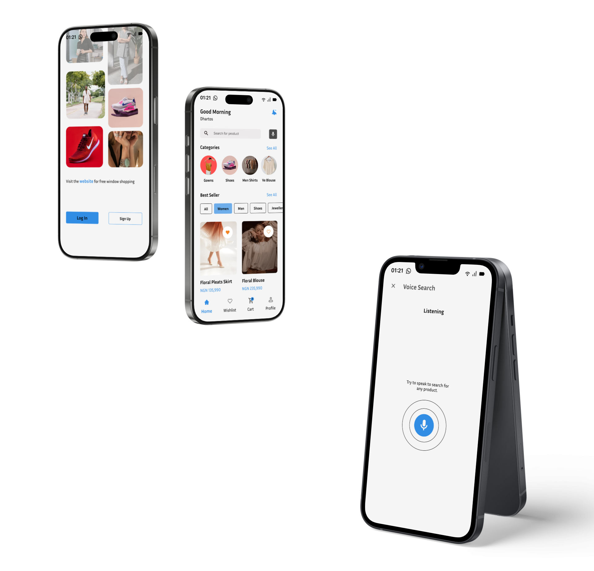Dhartos Apparel App